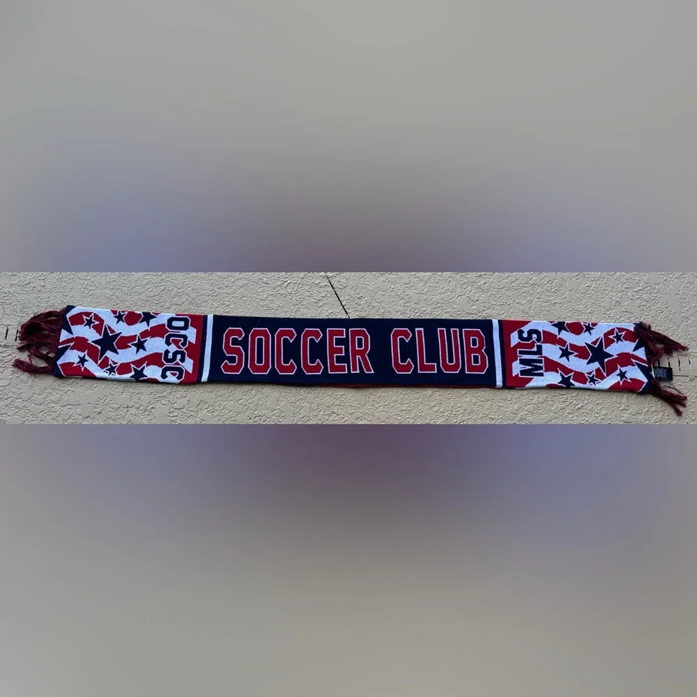Orlando City SC Red Black Fanatics Scarf in VGC